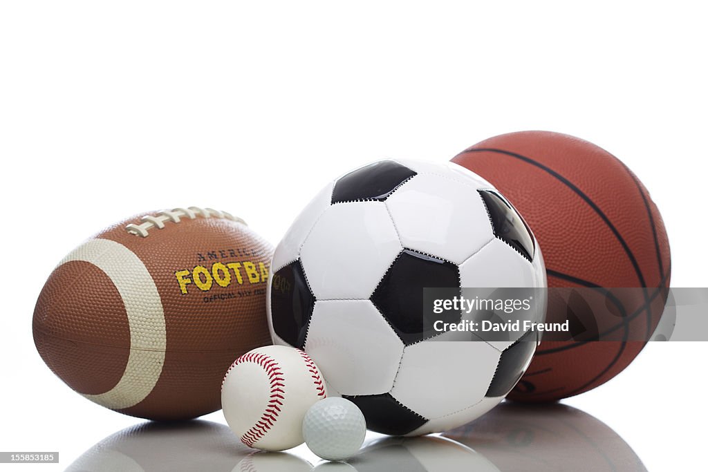Various Sports Balls High-Res Stock Photo - Getty Images