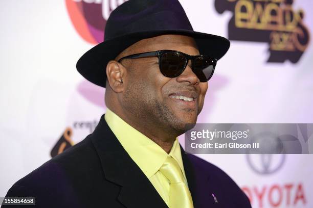 Producer Jimmy Jam arrives at the Soul Train Awards 2012 at PH Live at Planet Hollywood Resort & Casino on November 8, 2012 in Las Vegas, Nevada.