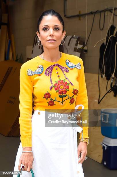 Bethenny Frankel is seen outside ABC Studio on July 20, 2023 in New York City.