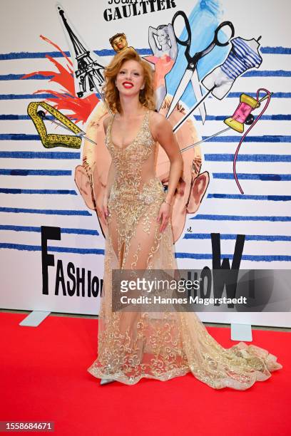 Anna Ermakova during the Jean Paul Gaultier's Fashion Freak Show at Isar Philharmonic on July 20, 2023 in Munich, Germany.