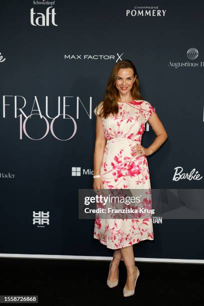 Annika Lau attends the Frauen100 Event on July 27, 2023 in Berlin, Germany.