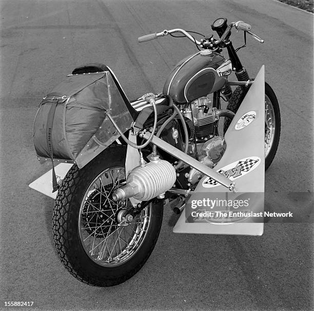 Jet-powered Evel Knievel Triumph Bonneville Motorcycle Johnson Motors