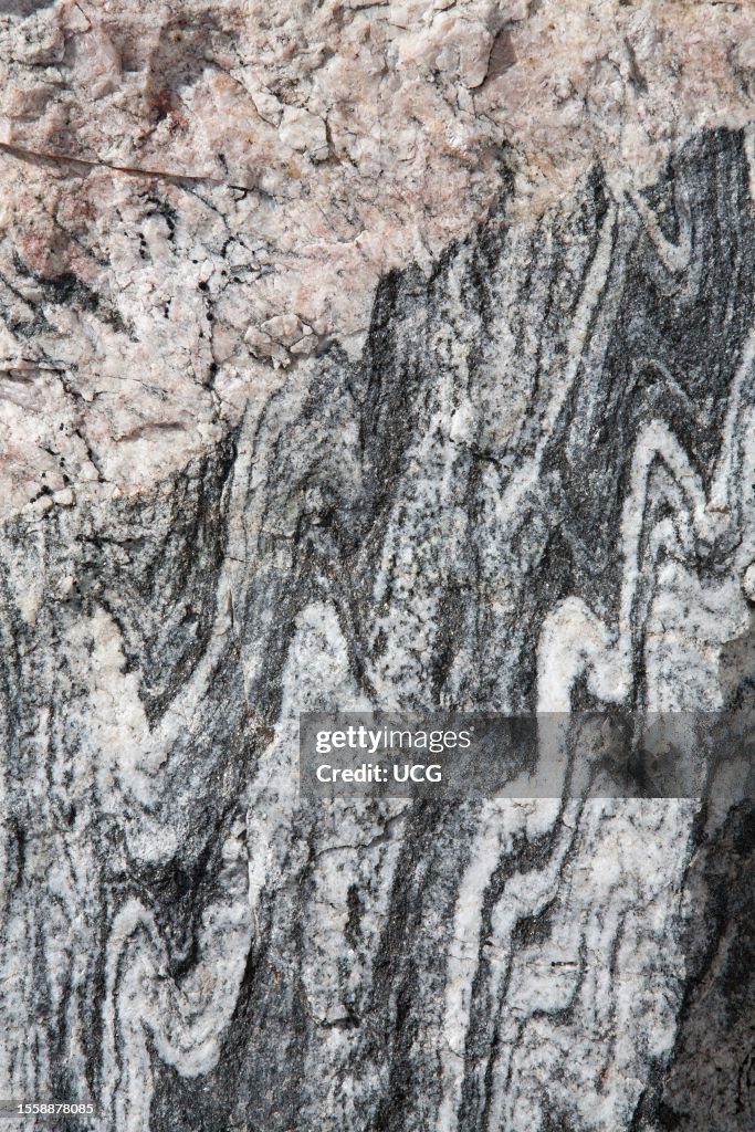 Archean gneiss, Grand Teton National Park, Wyoming