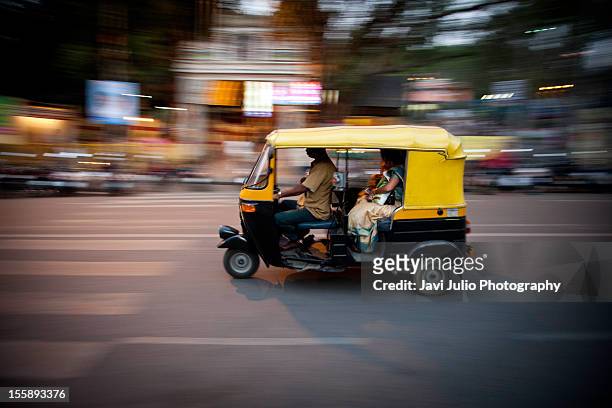 rickshaw - bangalore stock-fotos und bilder