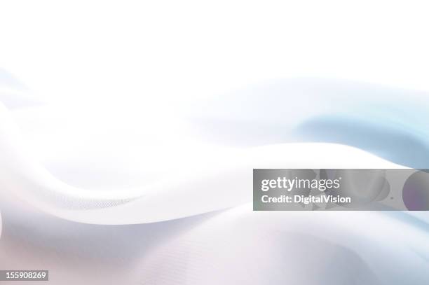 si è laureato in seta bianco e blu - morbidezza foto e immagini stock