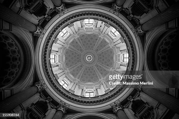 dome, basilica of superga - cupola stock pictures, royalty-free photos & images