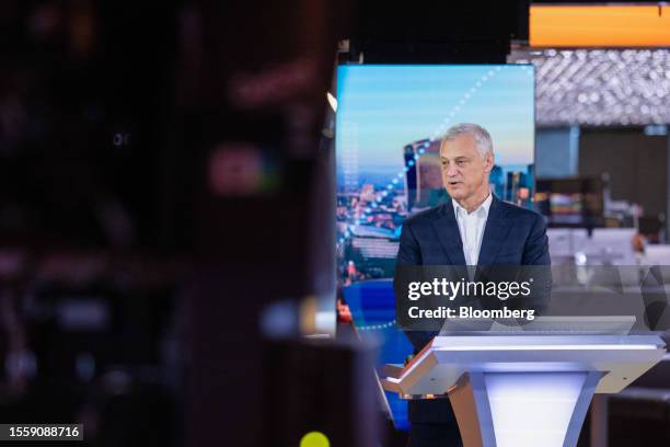 Bill Winters, chief executive officer of Standard Chartered Plc, during a Bloomberg Television interview in London, UK, on Friday, July 28, 2023....