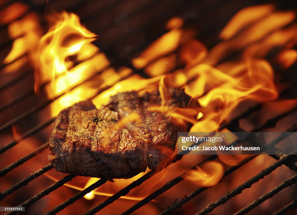 Making a meal of some tender meat