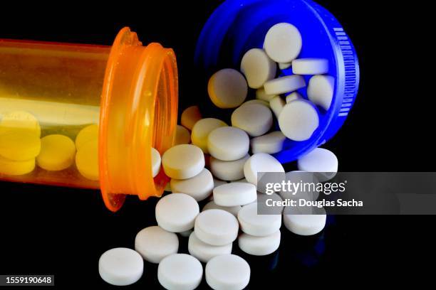 medical pills from a doctors visit - anabolic steroids stock pictures, royalty-free photos & images