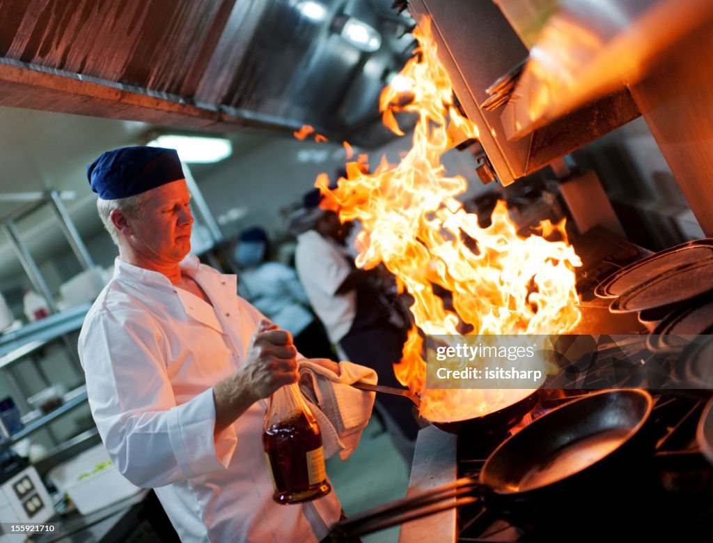 Chef at work