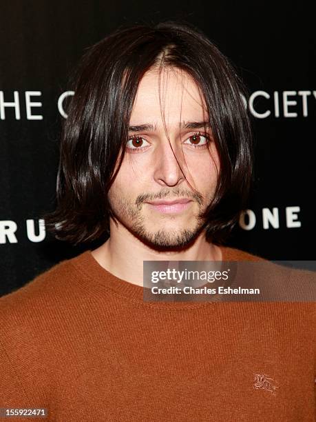 Designer Olivier Theyskens attends The Cinema Society with Dior & Vanity Fair host a screening of "Rust and Bone" at Landmark Sunshine Cinema on...