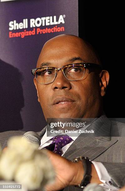 Charles J. Johnson attends the 2012 Billboard Touring Conference & Awards Keynote Address at Roosevelt Hotel on November 8, 2012 in New York City.