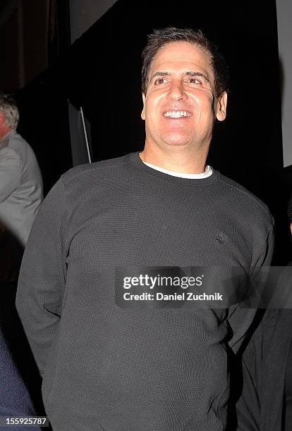 Mark Cuban attends the 2012 Billboard Touring Conference & Awards Keynote Address at Roosevelt Hotel on November 8, 2012 in New York City.