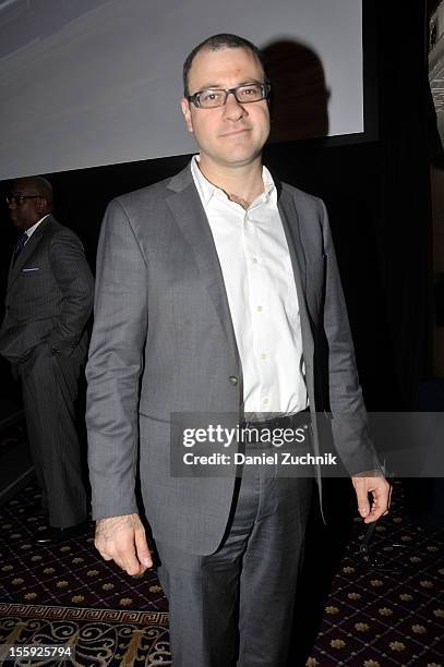 Bill Werde attends the 2012 Billboard Touring Conference & Awards Keynote Address at Roosevelt Hotel on November 8, 2012 in New York City.