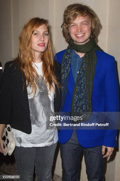 Josephine de la Baume and brother Alexandre de la Baume attend 'La Petite Veste Noire' Book Launch Hosted By Karl Lagerfeld & Carine Roitfeld at...