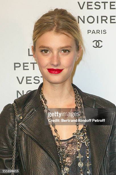Sigrid Agren attends 'La Petite Veste Noire' Book Launch Hosted By Karl Lagerfeld & Carine Roitfeld at Grand Palais on November 8, 2012 in Paris,...