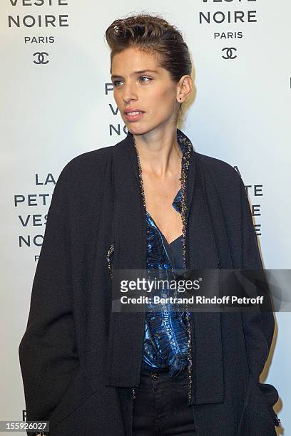 Maiwenn attends 'La Petite Veste Noire' Book Launch Hosted By Karl Lagerfeld & Carine Roitfeld at Grand Palais on November 8, 2012 in Paris, France.