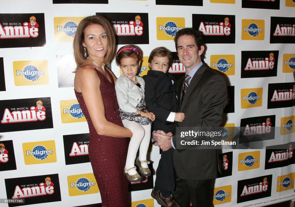 "Annie" Broadway Opening Night - Arrivals & Curtain Call