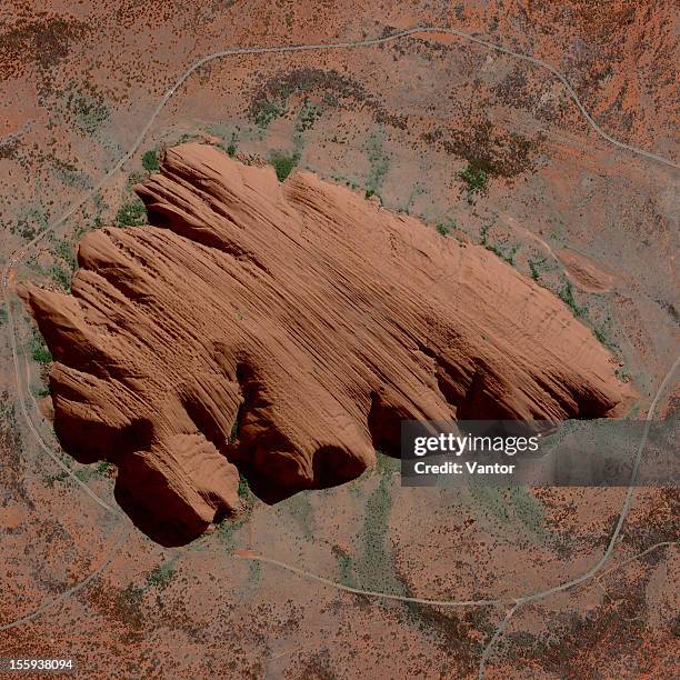 Aerial Rocks Ayers Rock Aerial Photos and Premium High Res Pictures - Getty Images