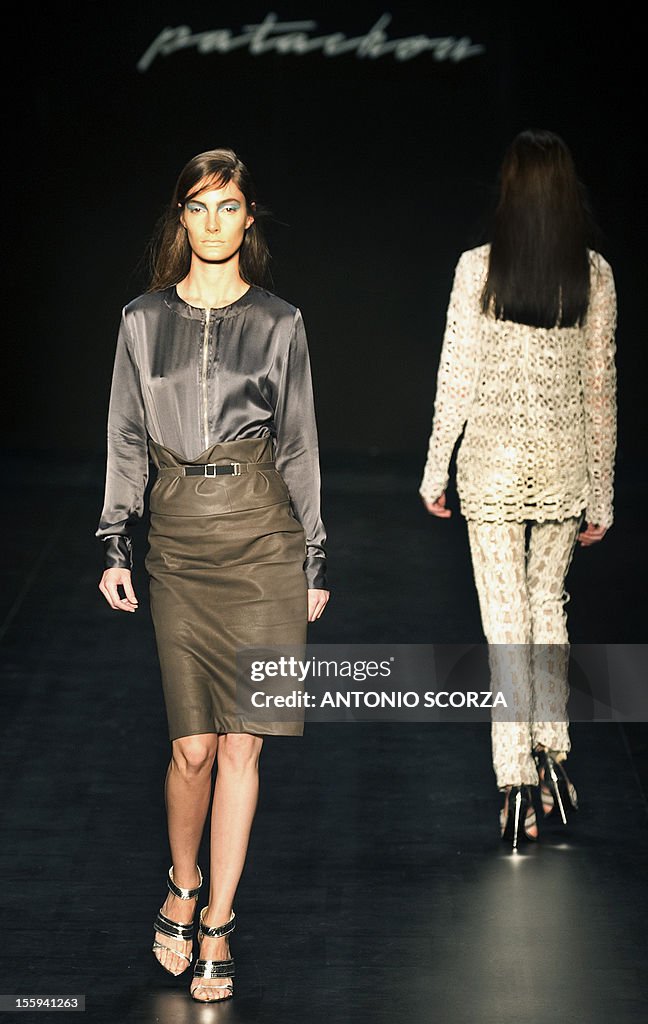 FASHION-BRAZIL-RIO FASHION WEEK-AUTUMN/WINTER