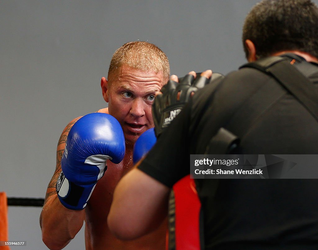 Shane Cameron Training Session