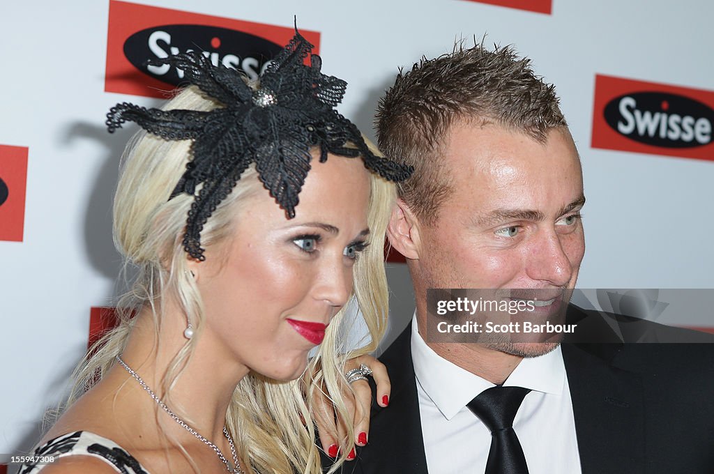 Celebrities Attend Emirates Stakes Day