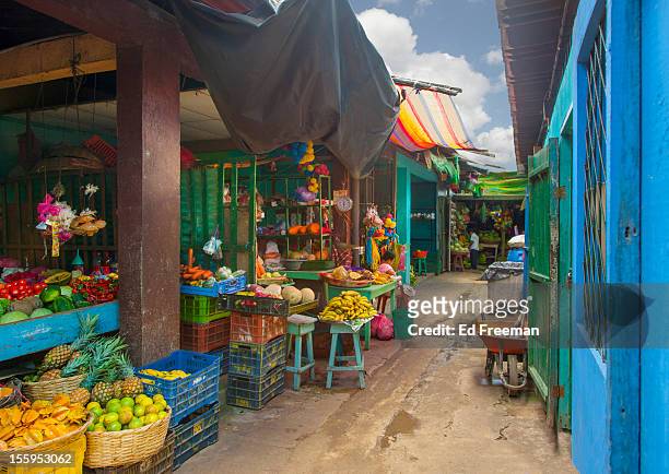 food marketplace, nicaragua - nicaragua fotografías e imágenes de stock