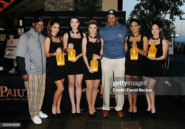 Chief Executive Officer of Soul Train Holdings Kenard Gibbs and producer Tony Cornelius attend the first annual Soul Train Celebrity Golf...