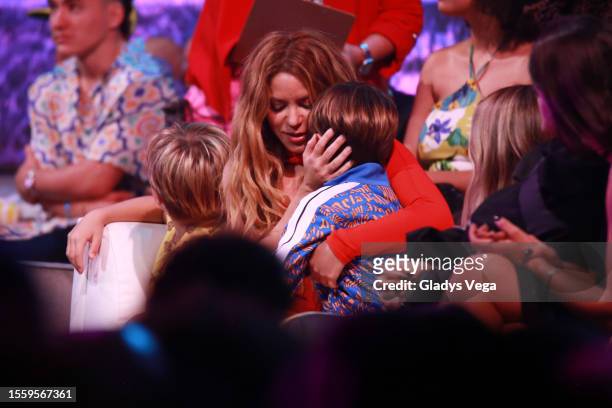 Shakira is seen during the 2023 Premios Juventud Awards at Coliseo de Puerto Rico Jos é Miguel Agrelot on July 20, 2023 in San Juan, Puerto Rico.