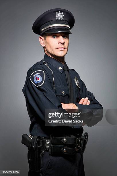 police officer - police uniform hat stock pictures, royalty-free photos & images
