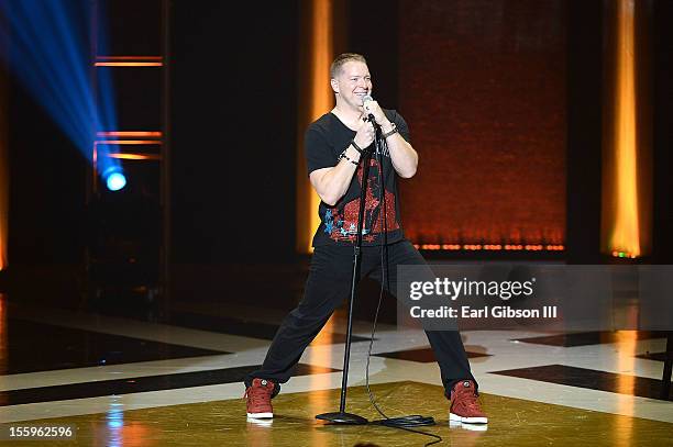 Comedian Gary Owen performs during The Centric Comedy All Stars at PH Live at Planet Hollywood Resort & Casino on November 9, 2012 in Las Vegas,...