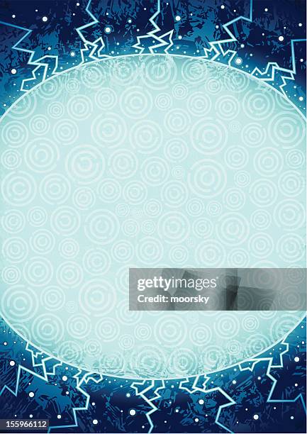 abstract space background - electrical spark stock illustrations