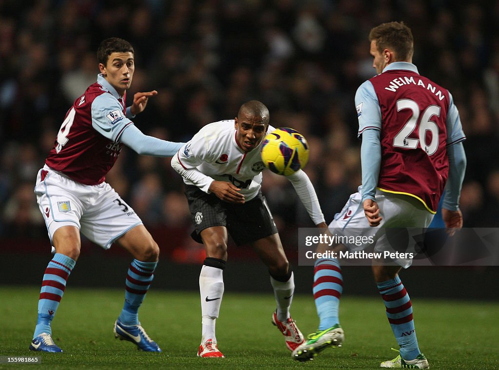 Aston Villa v Manchester United - Premier League