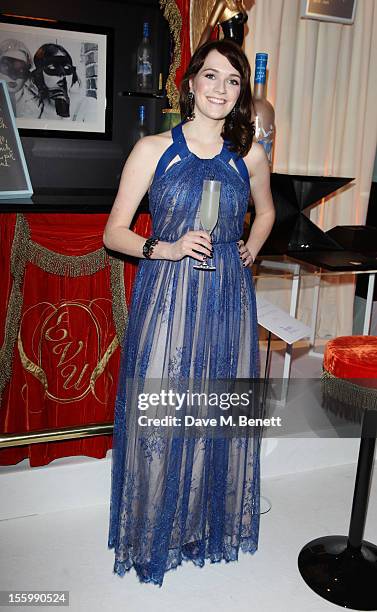 Actress Charlotte Ritchie arrives at the Grey Goose Winter Ball at Battersea Power Station on November 10, 2012 in London, England.