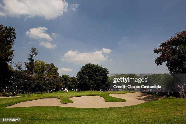 View of the course during the third round of the Lorena Ochoa Invitational Presented by Banamex and Jalisco at Guadalajara Country Club on November...