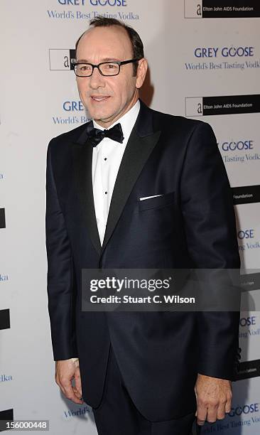 Kevin Spacey attends the Grey Goose Winter Ball at Battersea Power station on November 10, 2012 in London, England.