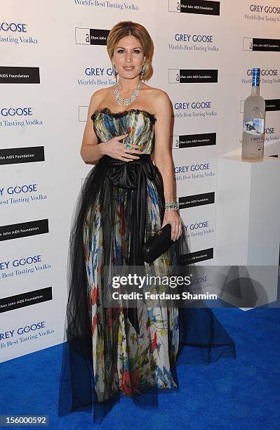 Hofit Golan attends the Grey Goose Winter Ball at Battersea Power station on November 10, 2012 in London, England.