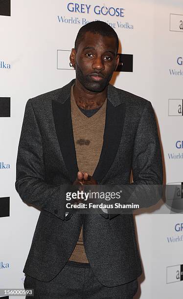 Wretch 32 attends the Grey Goose Winter Ball at Battersea Power station on November 10, 2012 in London, England.