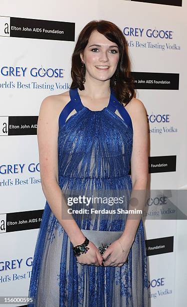 Charlotte Ritchie attends the Grey Goose Winter Ball at Battersea Power station on November 10, 2012 in London, England.