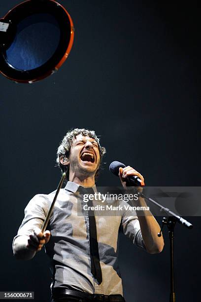 Gotye performs at Heineken Music Hall on November 10, 2012 in Amsterdam, Netherlands.