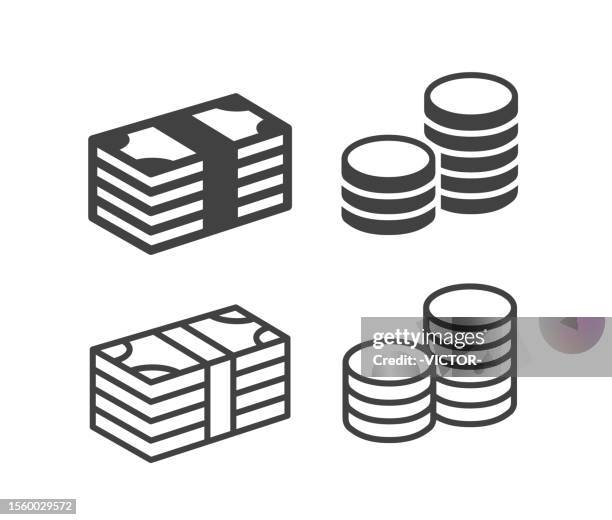 money - illustration icons - money stock illustrations