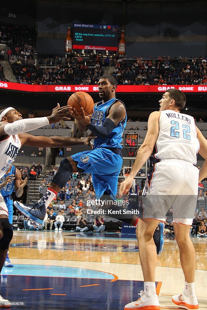 Dallas Mavericks v Charlotte Bobcats