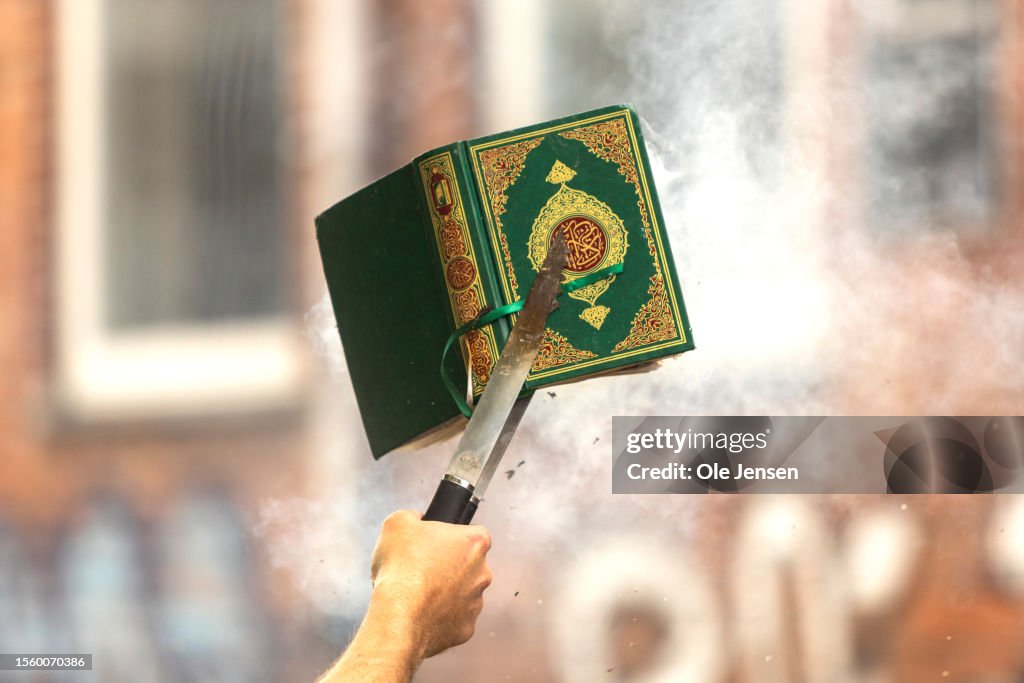 Far-right Group Burns Quran in Copenhagen