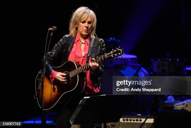 Lucinda Williams performs at Royal Festival Hall during the London Jazz Festival 2012 on November 10, 2012 in London, United Kingdom.