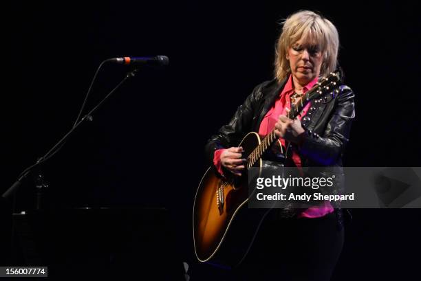 Lucinda Williams performs at Royal Festival Hall during the London Jazz Festival 2012 on November 10, 2012 in London, United Kingdom.