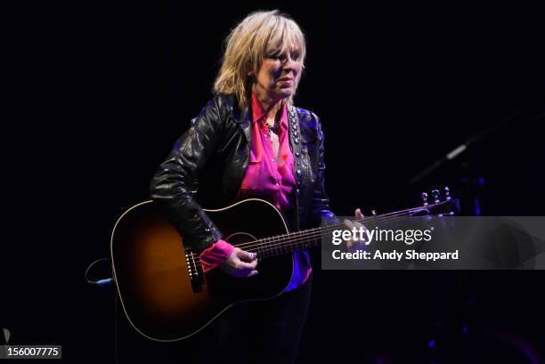 Lucinda Williams performs at Royal Festival Hall during the London Jazz Festival 2012 on November 10, 2012 in London, United Kingdom.