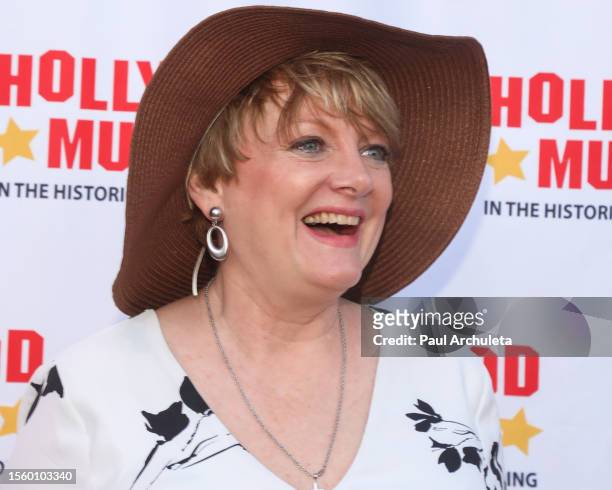 Alison Arngrim attends the opening of the Hollywood Museum's new exhibit honoring Abbott and Costello at The Hollywood Museum on July 20, 2023 in...