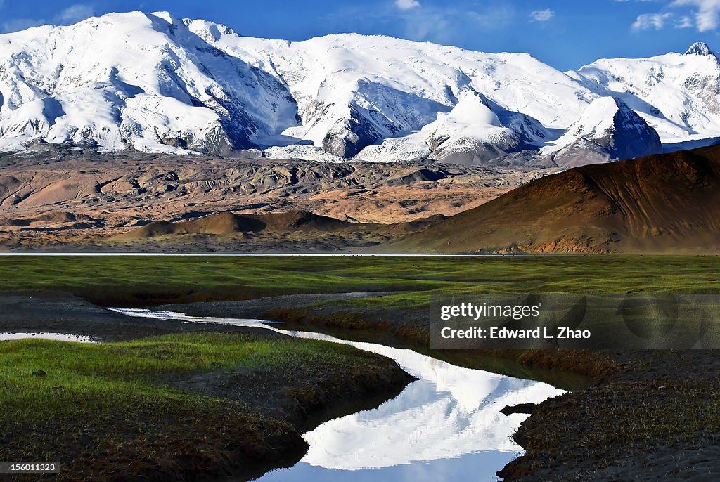 Snow Mount Muztagh Ata