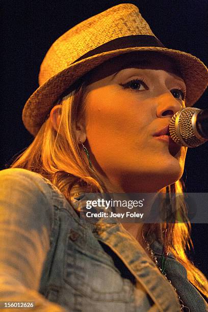 Singer/songwriter Anuhea Jenkins of Anuhea performs at The Vogue on November 10, 2012 in Indianapolis, Indiana.