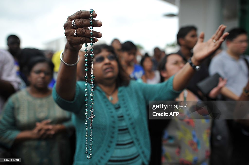 MALAYSIA-RELIGION-CATHOLIC-SUPERNATURAL